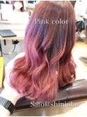 ピンクカラー★担当Sato
