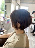 小顔補正立体カット