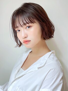 コクーン(Cocoon) ランダムボブ#イメチェン#モード#ダークアッシュ