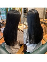 ルッカランス 王子店(Lucca Lance)&nbsp;【12月】ストレートロング　縮毛矯正