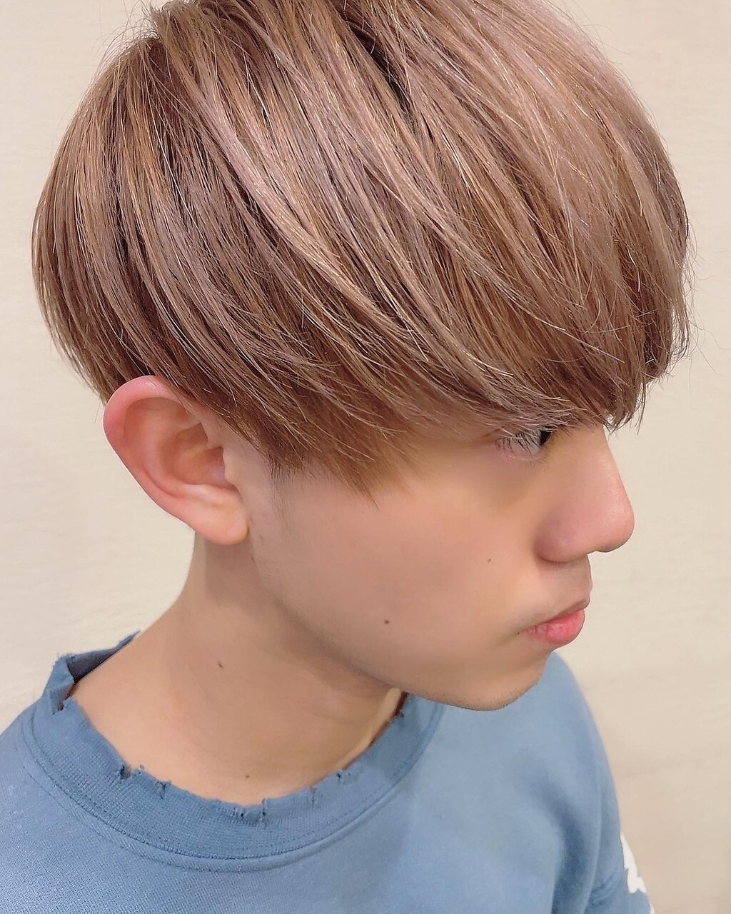 メンズマッシュ ベージュブラウン 担当近森：L142883765