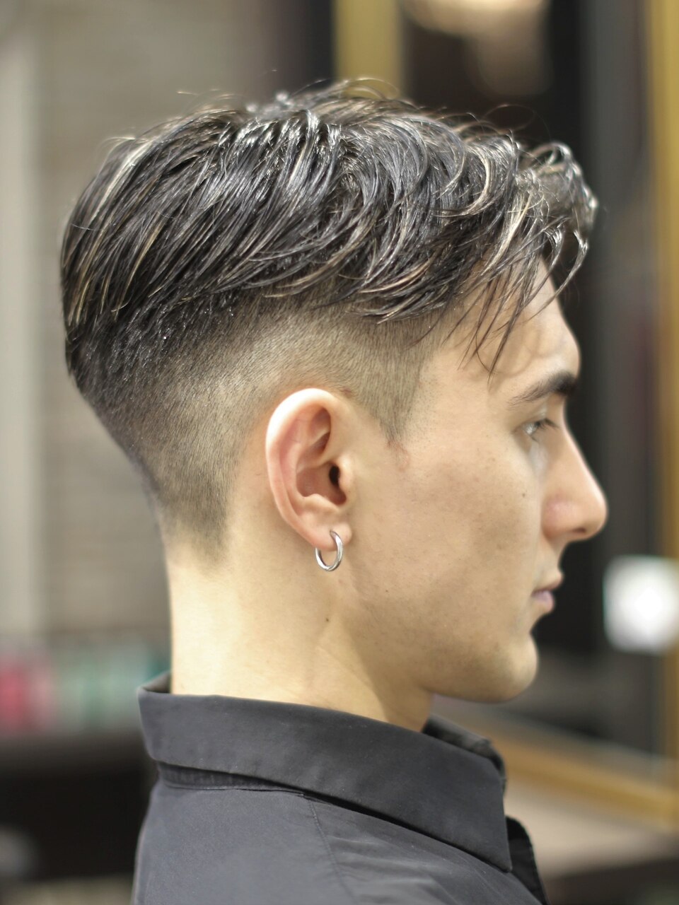 フェードセンターパートバーバースタイル：L154794155｜ホットペッパー