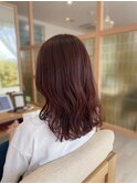 艶感 大人可愛い 【ピンクブラウン】10代20代30代