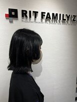 リッツファミリーズ ピコ東長崎店(RIT FAMILY Z)&nbsp;姫カット外はねボブ