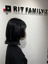 リッツファミリーズ ピコ東長崎店(RIT FAMILY Z) 姫カット外はねボブ