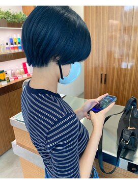 カッツ 駅家店(CUT S) ブルーブラック〇