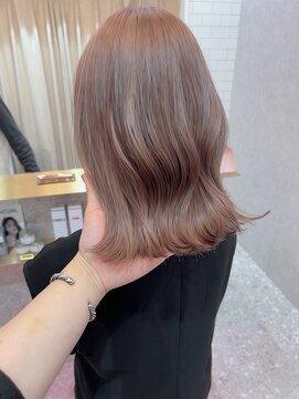 ロンド レア 天神大名店(Lond Le’a) ダブルカラー/インナーカラー/イヤリングカラー/ミルクティ/天神