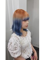 ゲーム 渋谷店(GAME)&nbsp;ダブルカラーグレージュカラーケアブリーチハイトーンカラー韓国