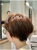 30代ママの白髪ぼかしベージュ