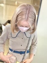 ディア(.eer) 暖色系ハイトーンカラー が人気☆ミルクティーベージュ/心斎橋