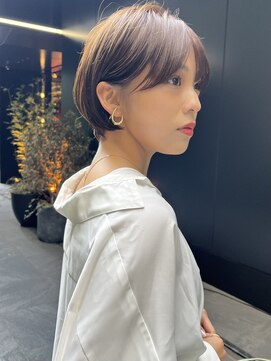 ジエクト 本店(The Ect) ☆★ピンクベージュ前髪マチルダボブウルフインナーグレージュ◎