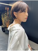☆★ピンクベージュ前髪マチルダボブウルフインナーグレージュ◎