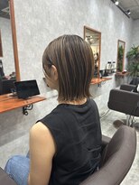 シールドヘアー 沖縄 新都心(C'LD Hair)&nbsp;【C’LD 】切りっぱなしボブ/ヘイリーボブ/ぷつっとボブ/ボブ