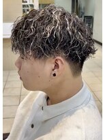 ディータ(Dita)&nbsp;メンズ波打ちハイライトパーマin大宮メンズカットパーマ美容室