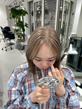 ノーム(NORME) ブリーチ2回以上 透けるシアーブロンド 担当rii-♪