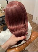 くすみピンクカラー