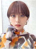 say. マッシュショート ショートボブ くびれショート 前髪 青山