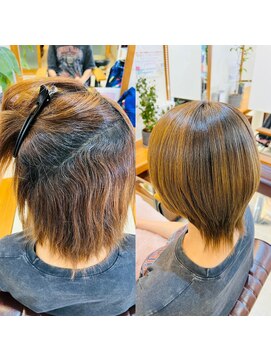 ビューティーサロンジェイ(Beauty Salon J) 朝の準備がとてもラクになる縮毛矯正!髪質改善縮毛矯正