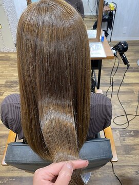 テーラヘアー 成田店(TELA HAIR) シルキーベージュ×髪質改善