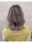 バレイヤージュミルクティー