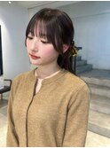 ウェーブミディアム似合わせカット韓国レイヤー吉祥寺　kanon