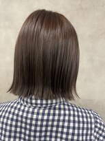 ルノン フィージュ(LUNON fieju)&nbsp;イメチェンヘアスタイルホワイトブロンド外ハネボブ美髪のススメ