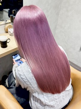 ルシティ(Le City) pink lavender 【ダブルカラー/ブリーチ/髪質改善】