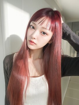 ニチカ 銀座(NYCKA) イロノワ＊チェリーレッド ブリーチ1回～ブリーチ無し