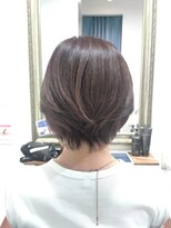ヘアー グリーン(hair green) 40代50代60代/ショートボブ/ナチュラルショートボブ