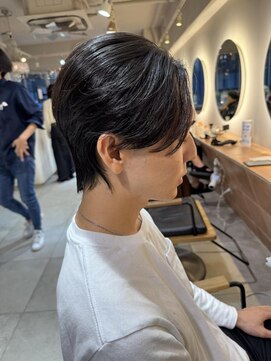 キャンバス バイ ネオリーブ 横浜西口(Canvas by neo.) 横浜★毛流れパーマメンズウルフ