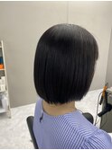 TOKIO縮毛矯正髪質改善トリートメント×ミディアムボブ