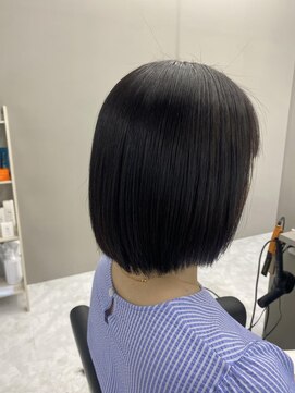 バディ 中野駅前店(BUDDY) TOKIO縮毛矯正髪質改善トリートメント×ミディアムボブ