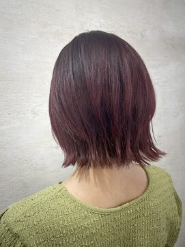 アンジェリカ(Angelica Total Beauty Lifestyle Design) アディクシーカラー  赤 ツヤ カラー