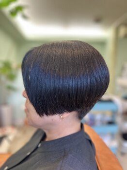 ナチュラル ヘア レイナ(Natural Hair REINA)の写真/カウンセリングを徹底し、1人1人に合ったショートスタイルをご提案！スタイルチェンジはお任せください♪