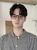 トッド(tod)&nbsp;メンズメンズパーマメンズカット シャドウパーマ フェザーカット