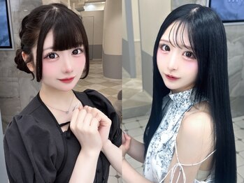 リルミー ミュエナ 大須 矢場町(Lilme myuena)の写真/【大須/矢場町】バランスを見極めたカット・透明感あるカラーなど、どんなメニューもお任せください♪