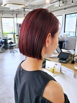 エイス 梅田 中津(Ace)&nbsp;ぷつっとボブ × ピラミンゴカラー