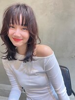 エース (ACE) ACE横浜 ピンクブラウン×レイヤーカット