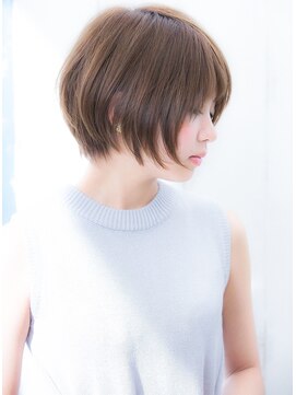 セイドット オモテサンドウ(Say. omotesando) Say.ショート丸みショートレイヤーショートヘーゼルグレージュ