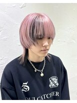 ピチカート 原宿(pizzicato) さくらピンク/ローライト/メンズウルフ