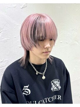 ピチカート 原宿(pizzicato) さくらピンク/ローライト/メンズウルフ