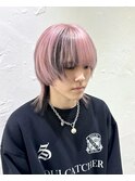 さくらピンク/ローライト/メンズウルフ