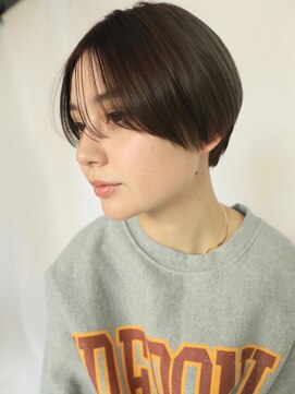 トリッカ 銀座(tricca) ショート/ショートボブ/顔周り/小顔ヘア/簡単スタイリング