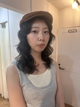 ゼリーパーマ /パーマ ／韓国ヘア /代官山