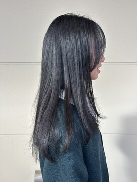 【岡谷市イルフプラザ1F/美容室マルシェ】_ストレート