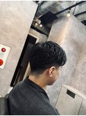 メンズショート / センターパート