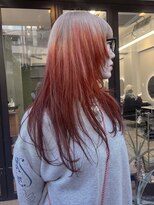 フラム 渋谷(flamme) roots:White beige×orange