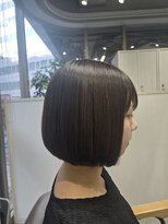 シー 柏(sii.) ボブ/ナチュラル丸みボブ × 艶ストレート