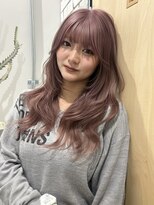 ニュア(neua) ピンクベージュ*ハッシュカット*奈良*橿原神宮前