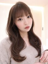 サンド ミュウ 横浜店(sand mieu)&nbsp;ロングレイヤー/ウェーブ巻き/韓国風/大人可愛い/横浜駅